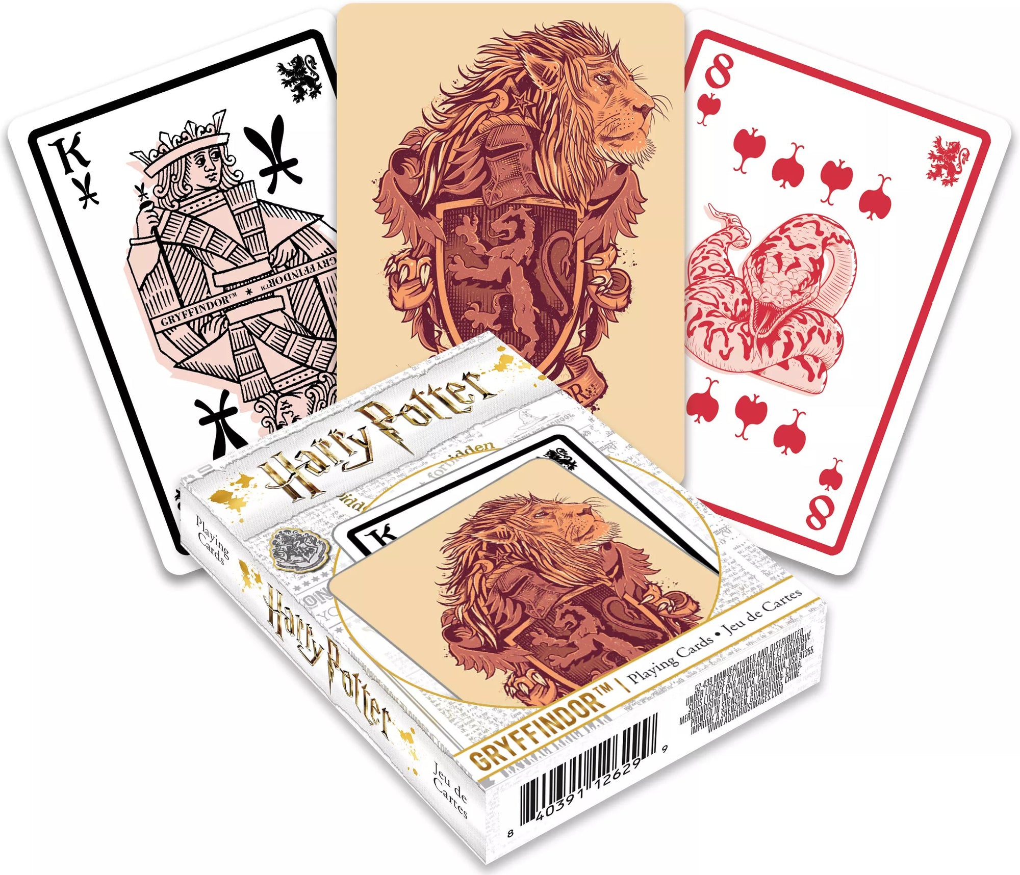 Harry Potter Gryffindor Playing Cards