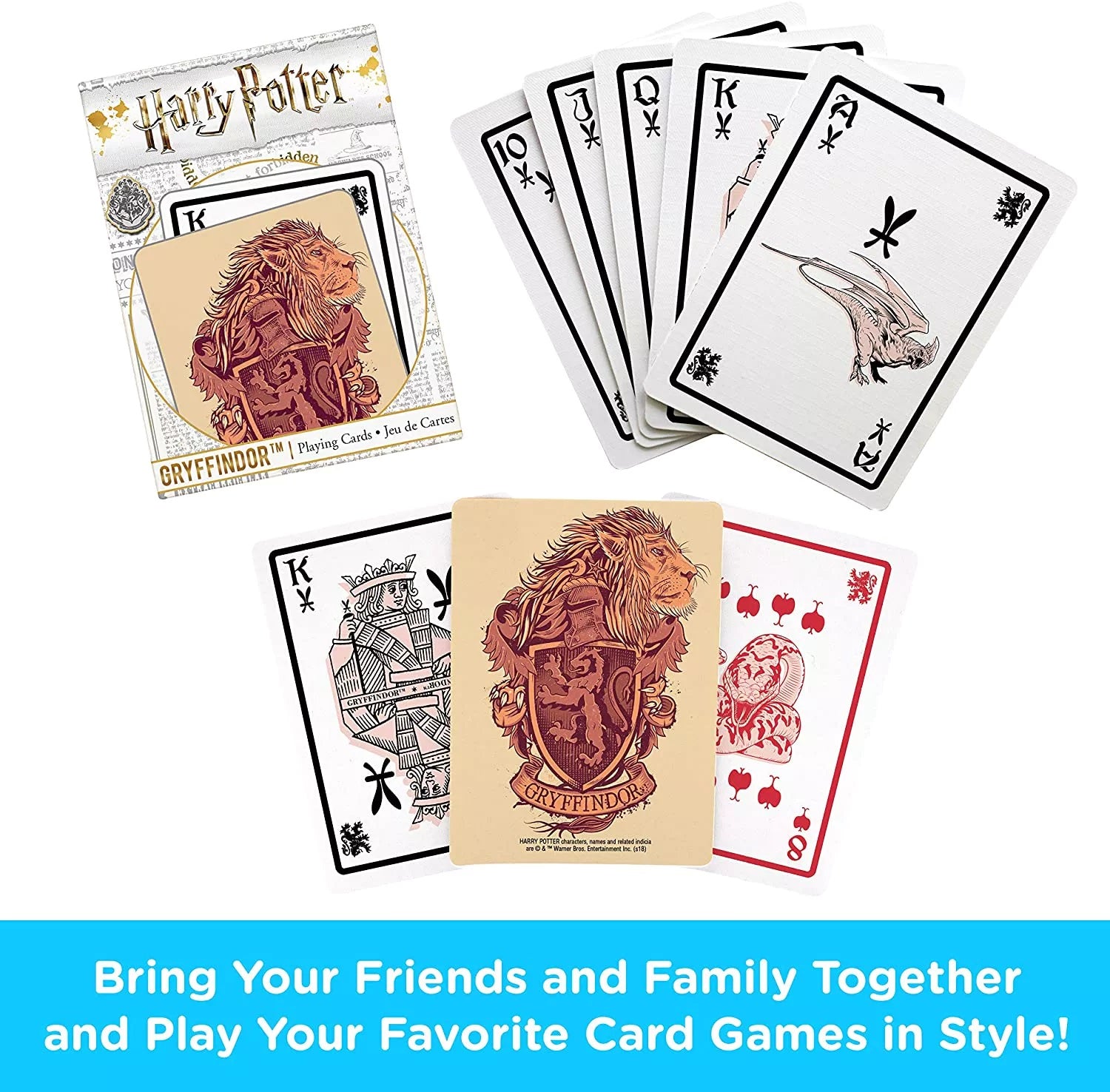 Harry Potter Gryffindor Playing Cards