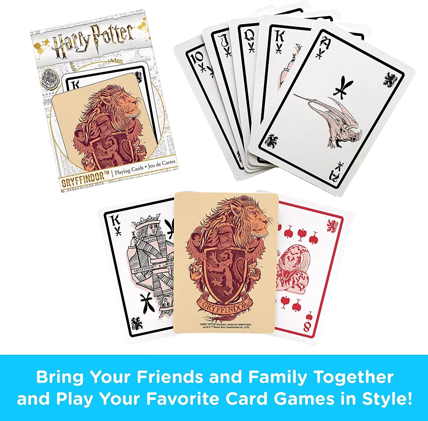 Harry Potter Gryffindor Playing Cards