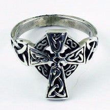 Celtic Cross Ring -- DragonSpace