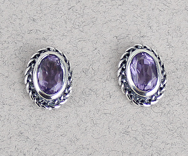 Celtic Studs with Gem