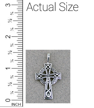 Celtic Cross Pendant -- DragonSpace