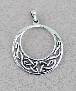 Celtic Hoop Pendant -- DragonSpace