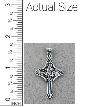 Celtic Cross Pendant -- DragonSpace