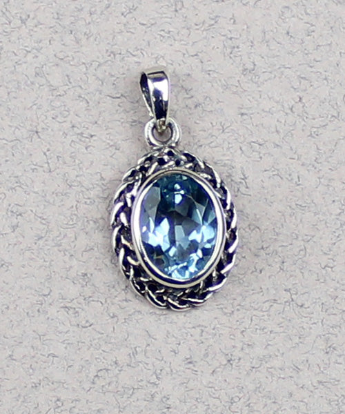 Celtic Pendant with Gem