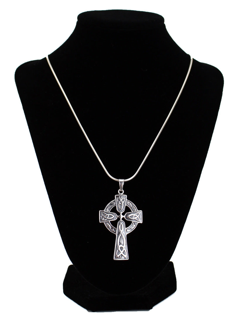 Celtic Cross Pendant -- DragonSpace