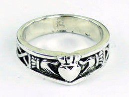 Claddagh Band Ring -- DragonSpace