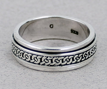 Celtic Spinner Ring -- DragonSpace