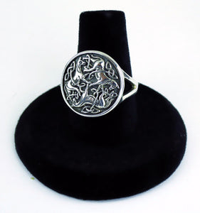 Celtic Horses Ring -- DragonSpace