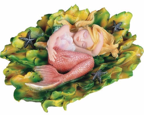 Mermaid Asleep in Seaweed