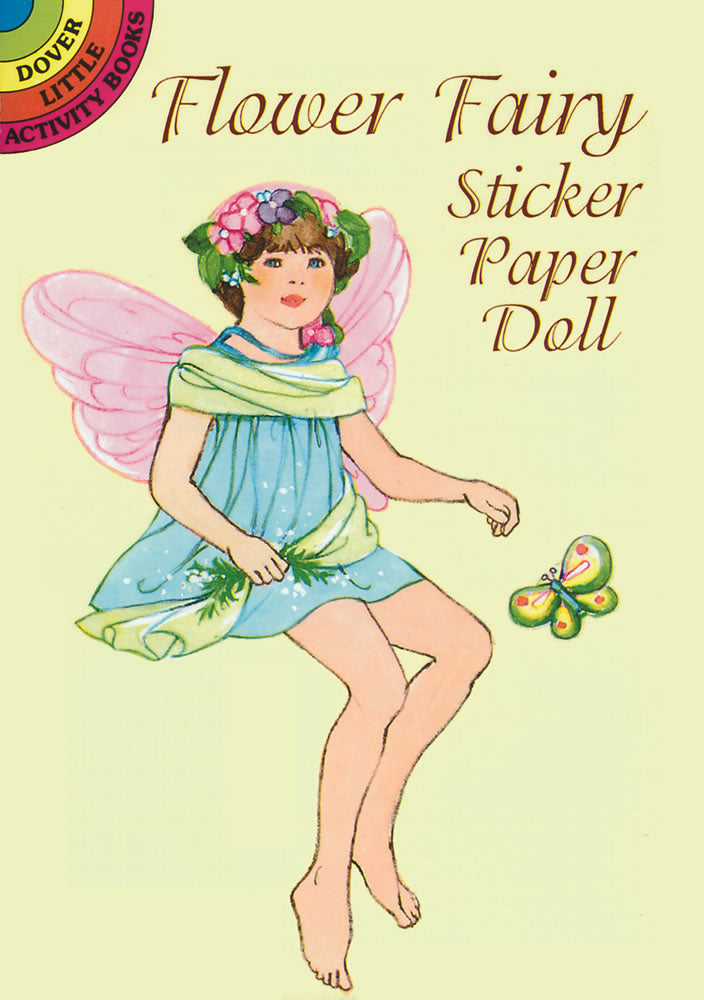 Flower Fairy Sticker Paper Doll