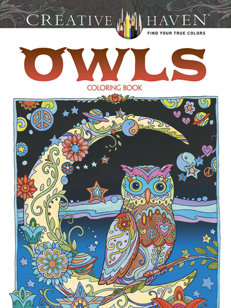 Owls Coloring Book