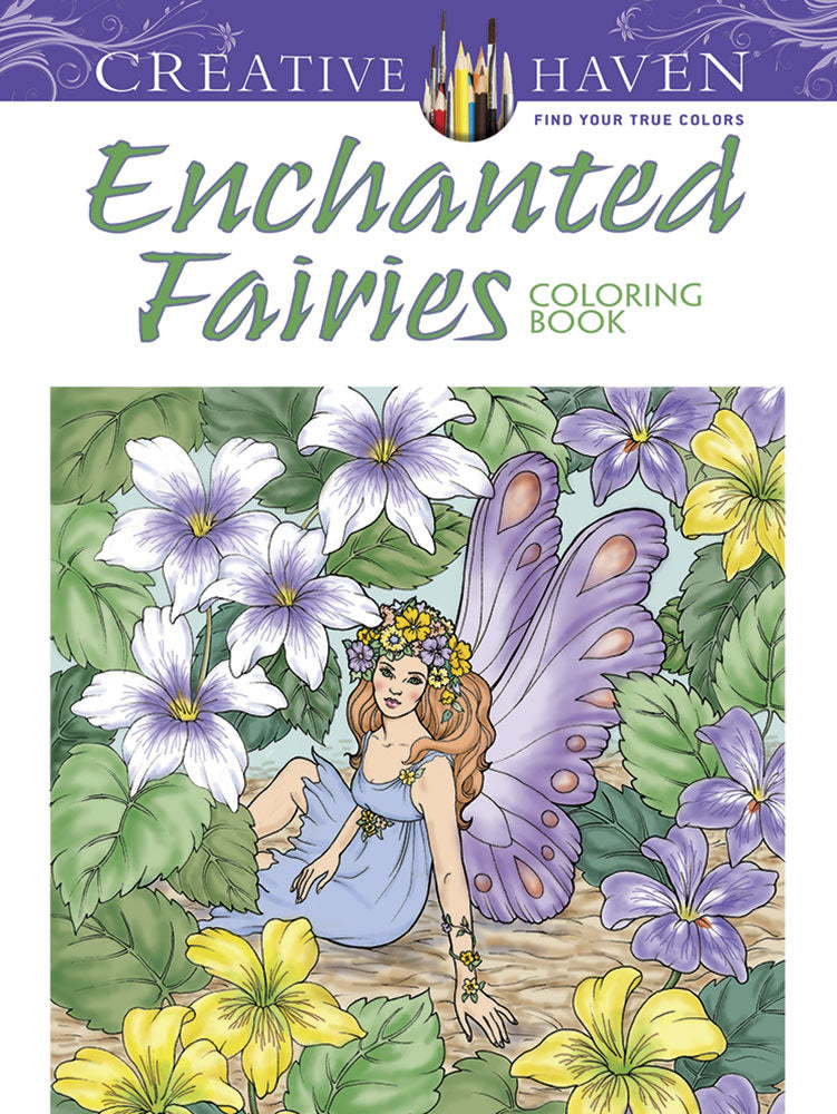 Enchanted Fairies Coloring Book