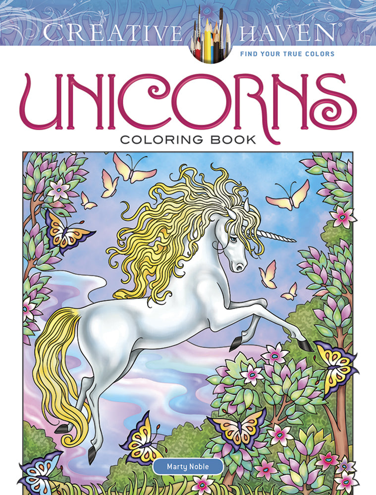 Unicorns Coloring Book