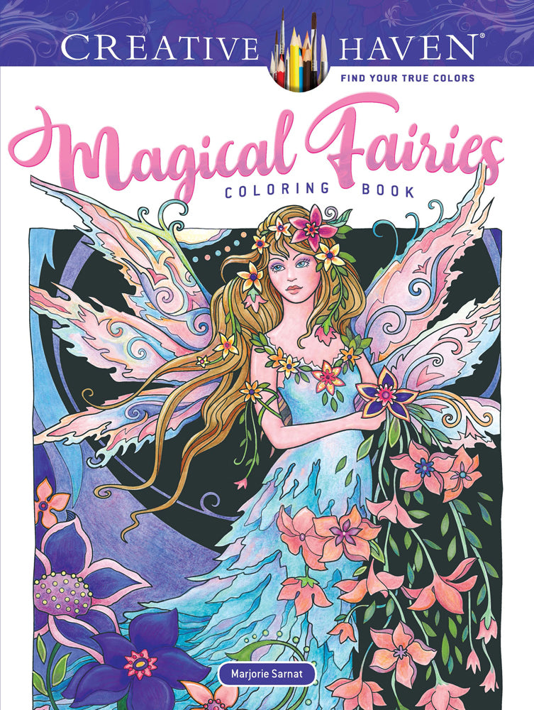 Magical Fairies Coloring Book