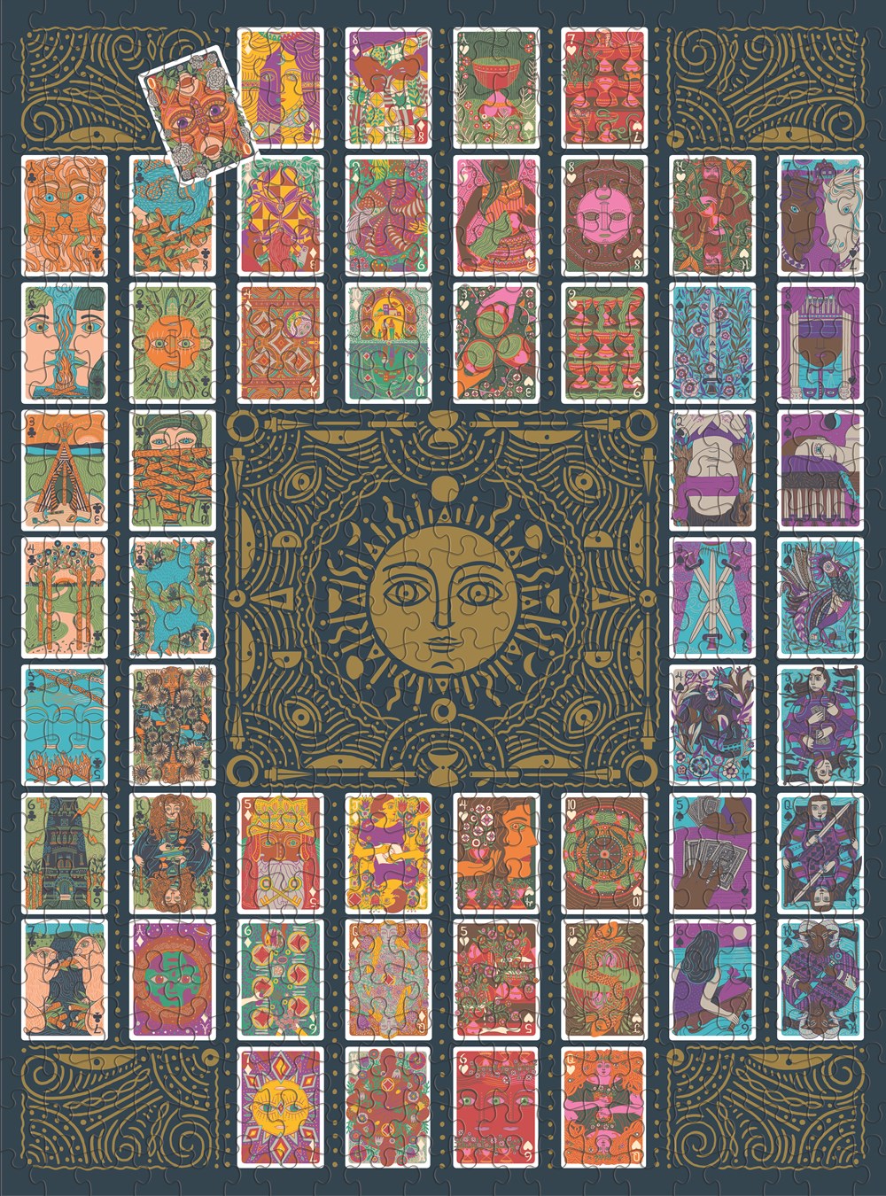 The Illuminated Tarot Puzzle (1000 Pieces)