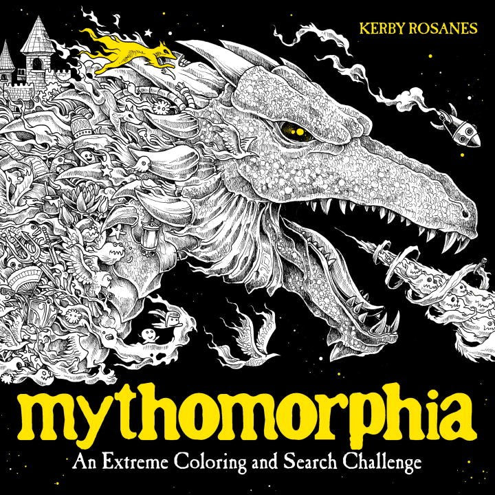 Mythmorphia: An Extreme Coloring Book & Search Challenge