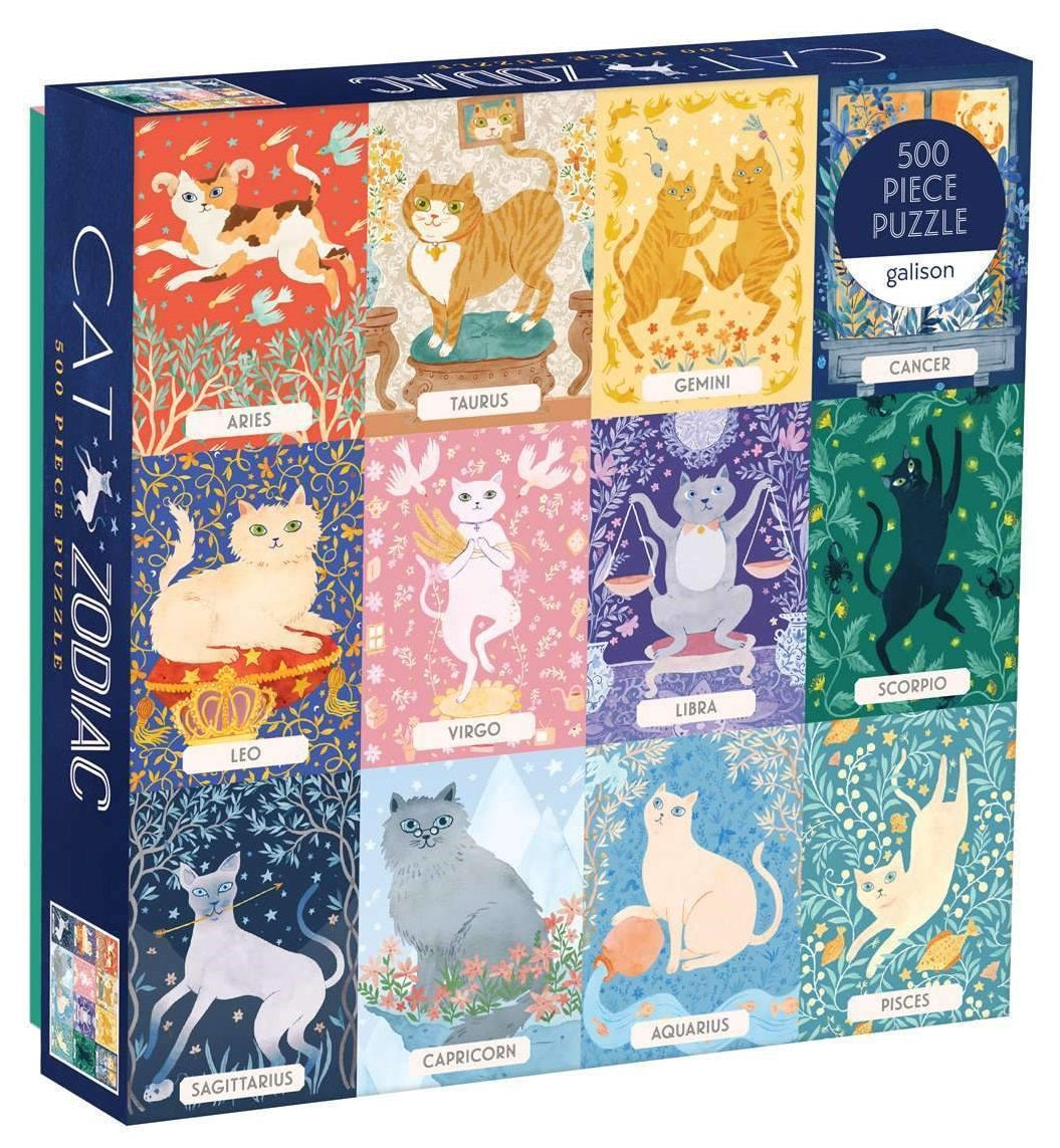 Cat Zodiac Puzzle (500 Pieces)