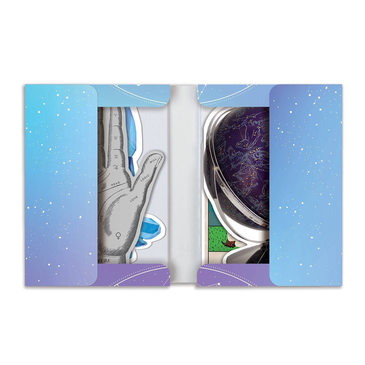The Future is Yours Shaped Notecard Portfolio
