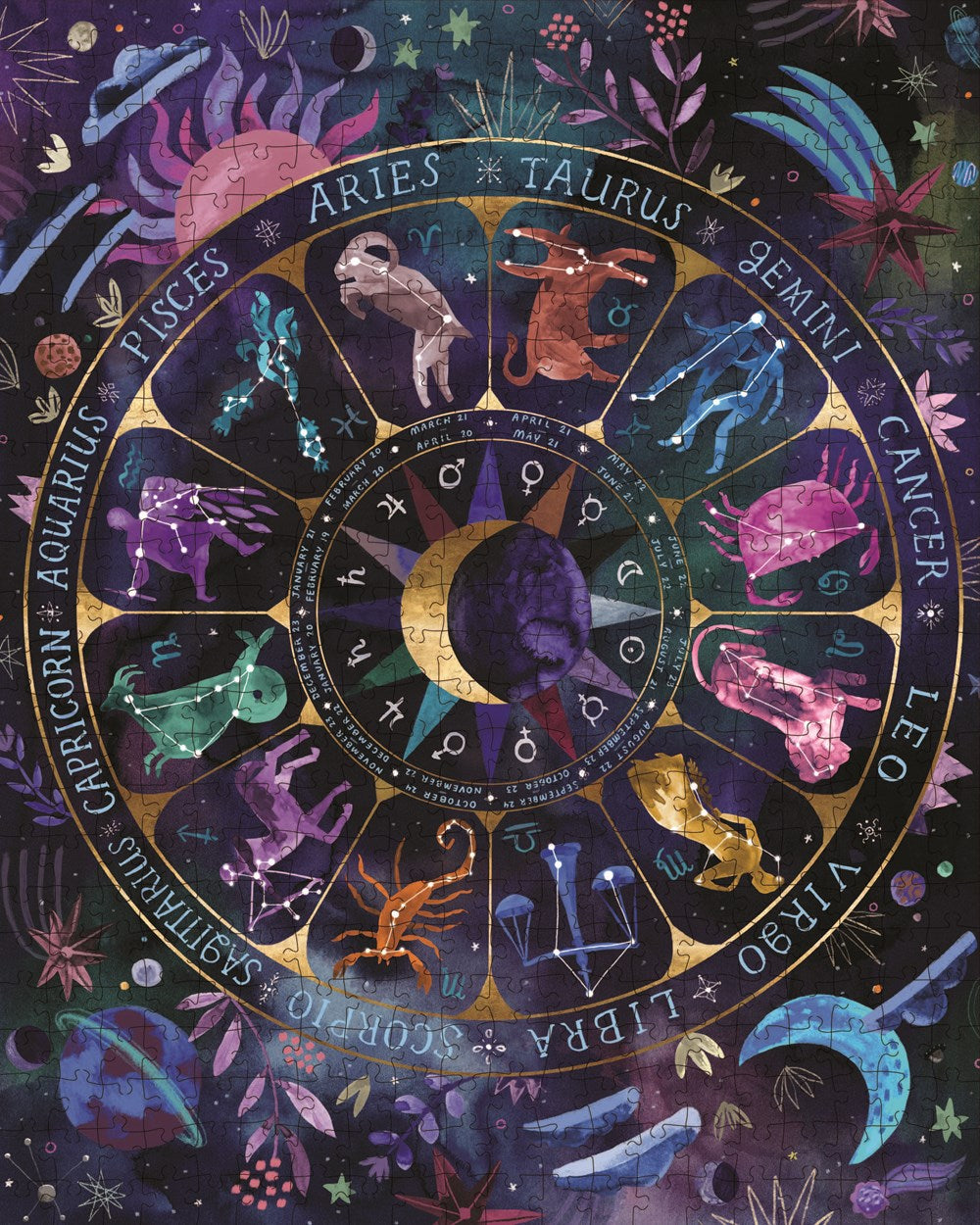 Zodiac Puzzle (500 Pieces)