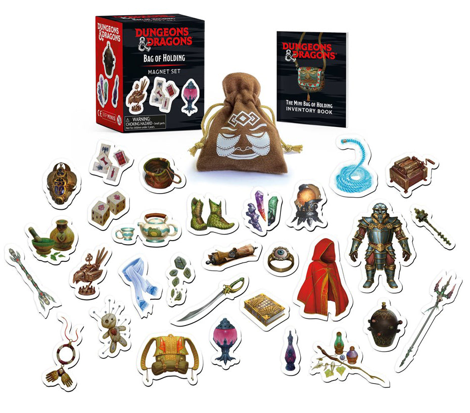 Dungeons & Dragons: Bag of Holding Magnet Set