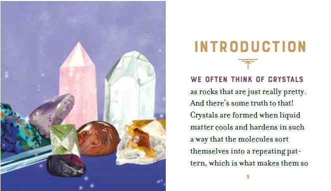 Crystals Mini Book