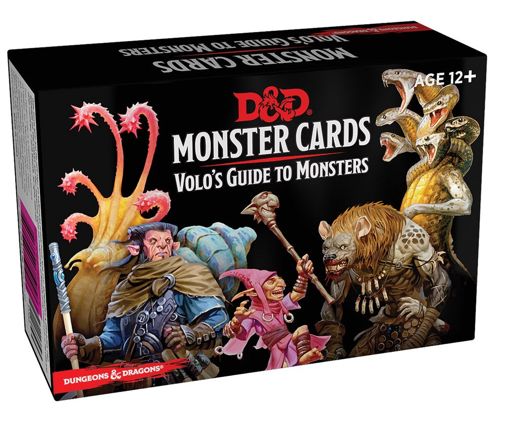 D&D Spellbook Cards: Volo's Guide to Monsters