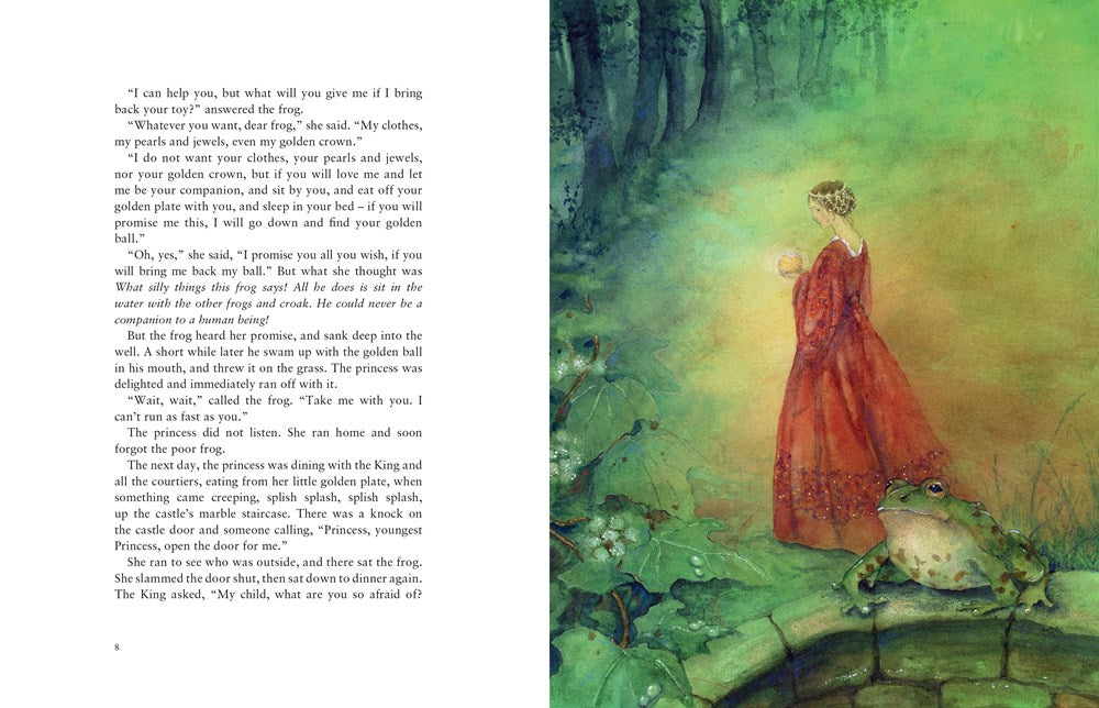 An Illustrated Treasury of Grimm's Fairy Tales