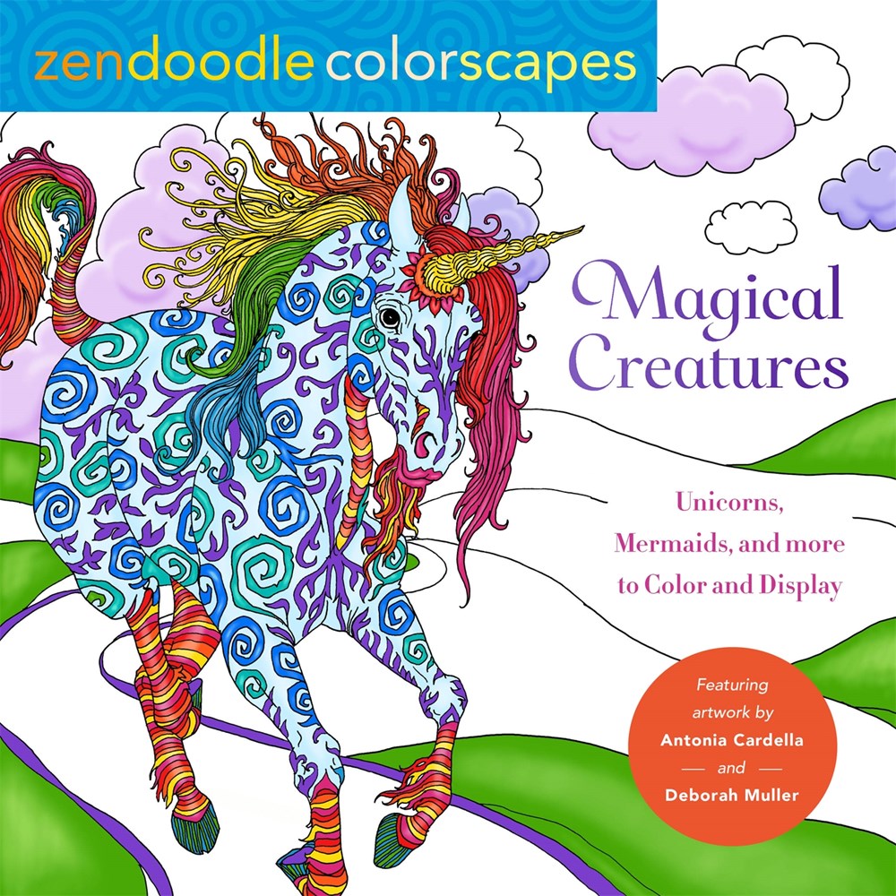 Zendoodle Coloring: Magical Creatures