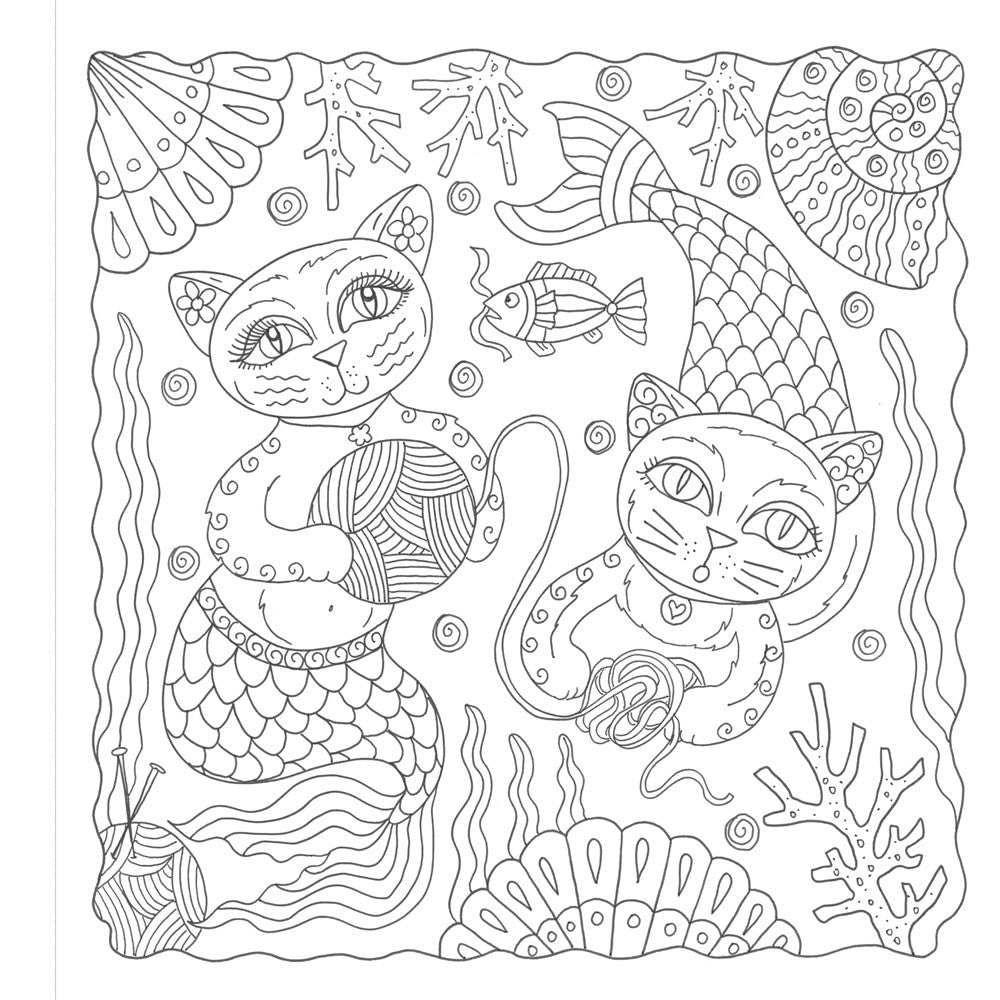 Zendoodle Coloring: Magical Creatures