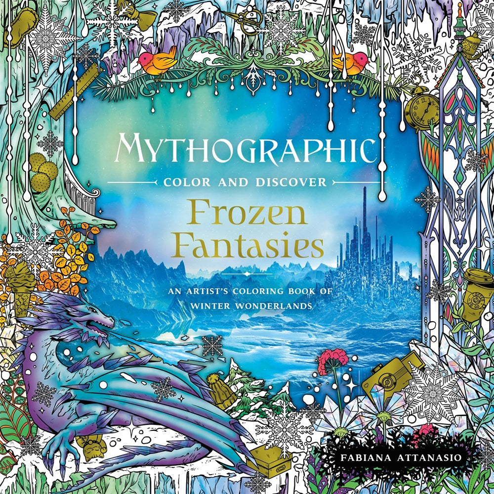 Mythographic Color and Discover: Frozen Fantasies - DragonSpace