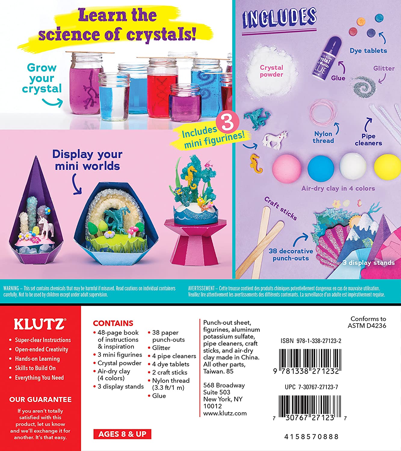 Grow Your Own Crystal Mini Worlds