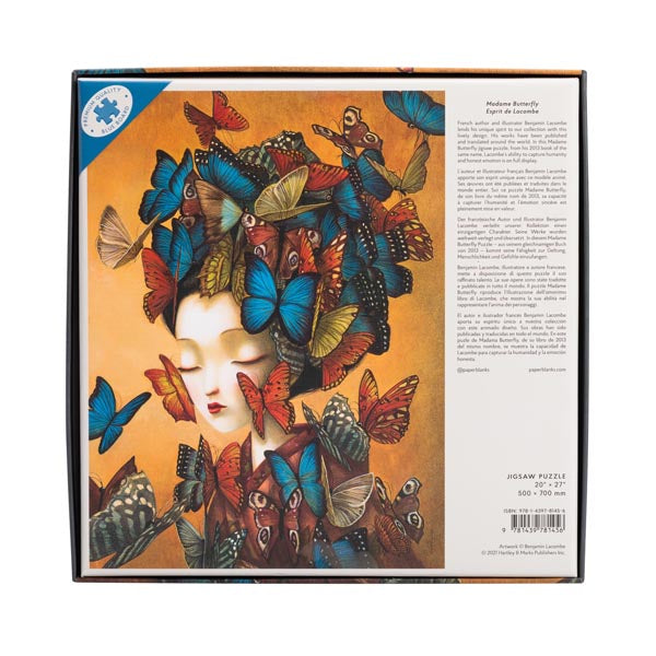 Madame Butterfly Puzzle (1000 Pieces)