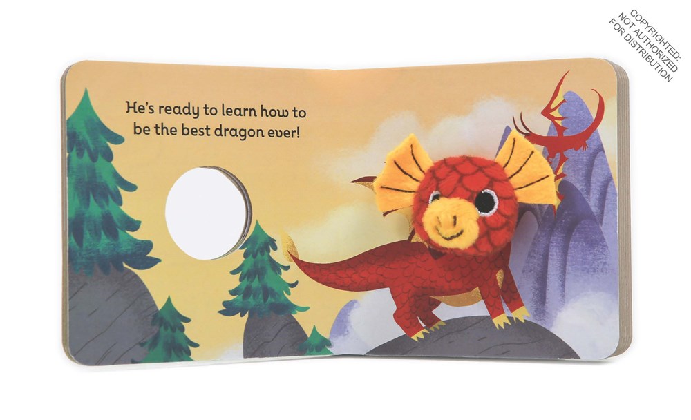 Baby Dragon: Finger Puppet Book