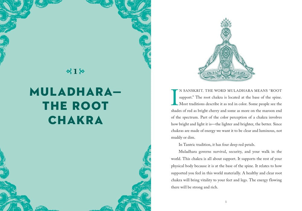 A Little Bit of Chakras Guided Journal