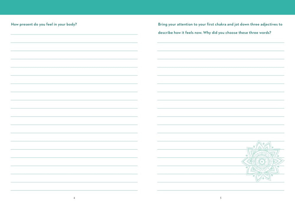 A Little Bit of Chakras Guided Journal