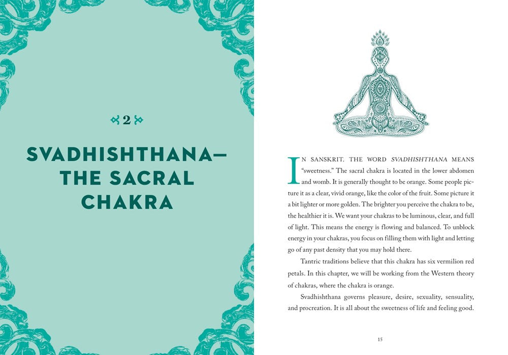 A Little Bit of Chakras Guided Journal