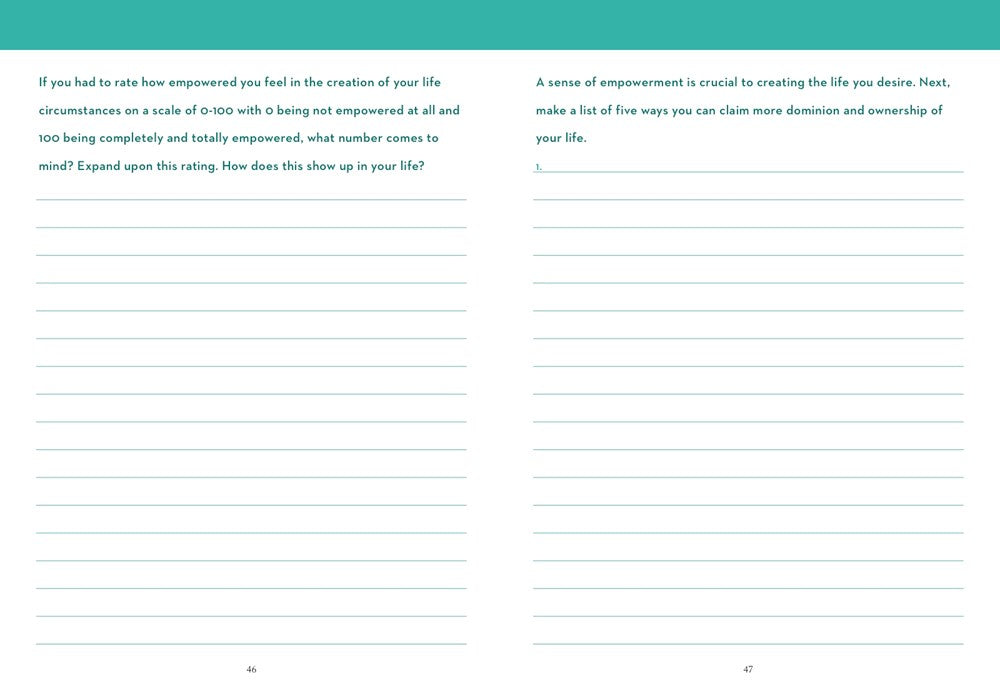 A Little Bit of Chakras Guided Journal