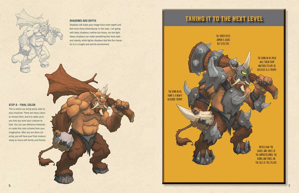 How to Draw Mythical Monsters and Magical Creatures