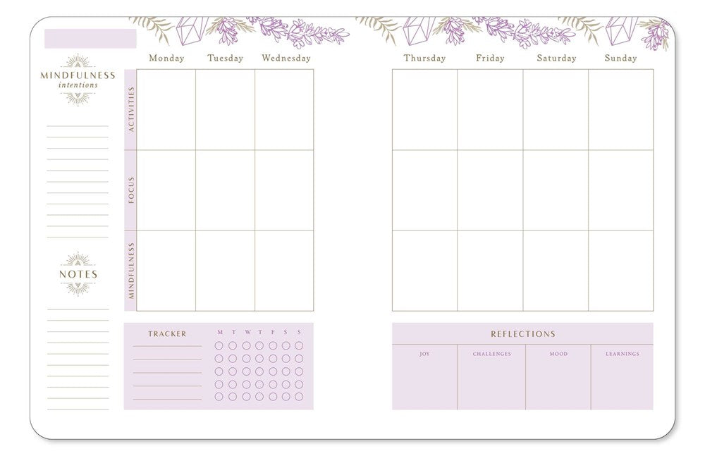 Mindfulness 12-Month Planner