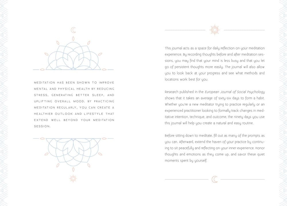 Meditation: A Day and Night Reflection Journal