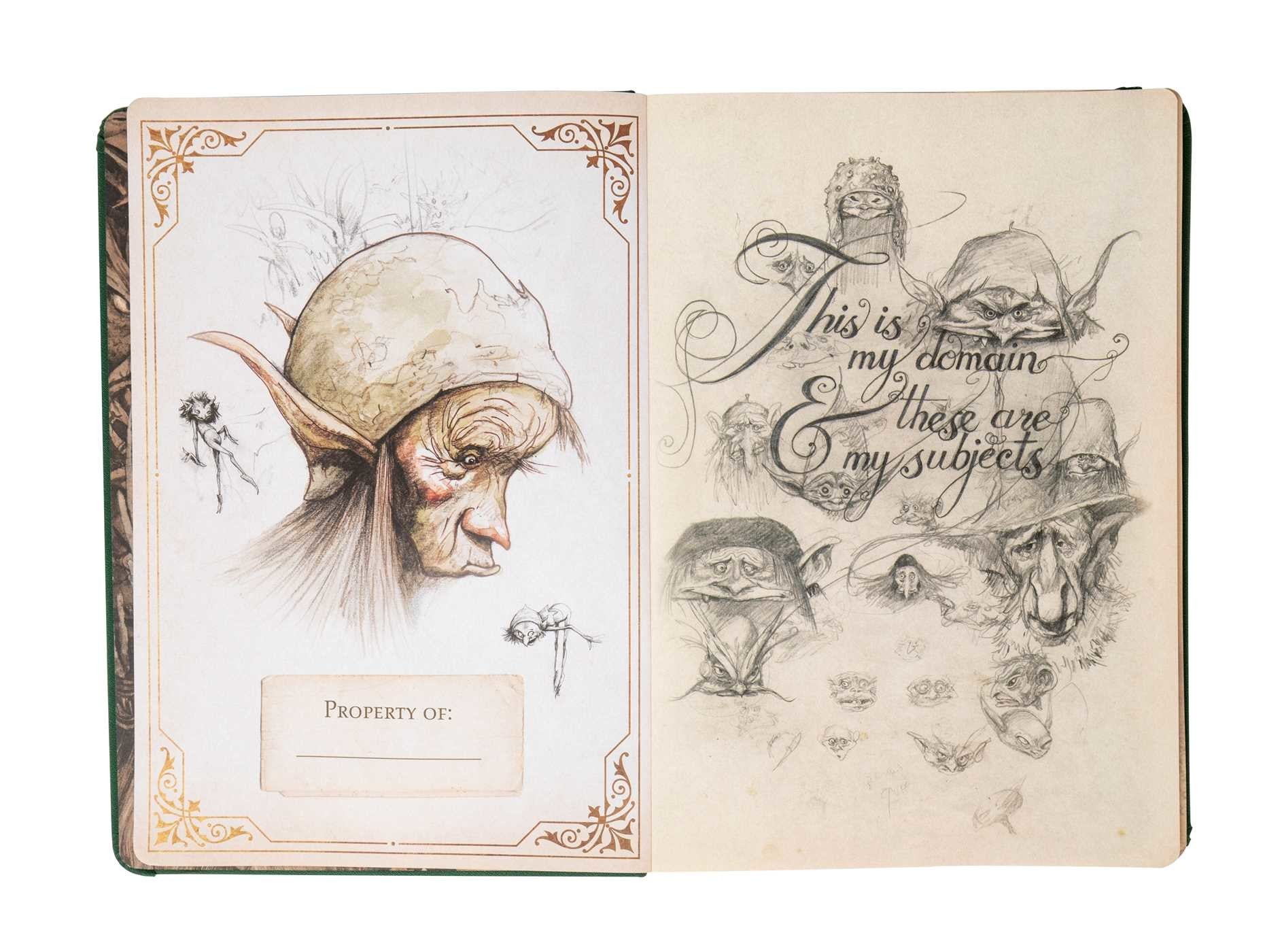 Brian Froud Deluxe Hardcover Sketchbook