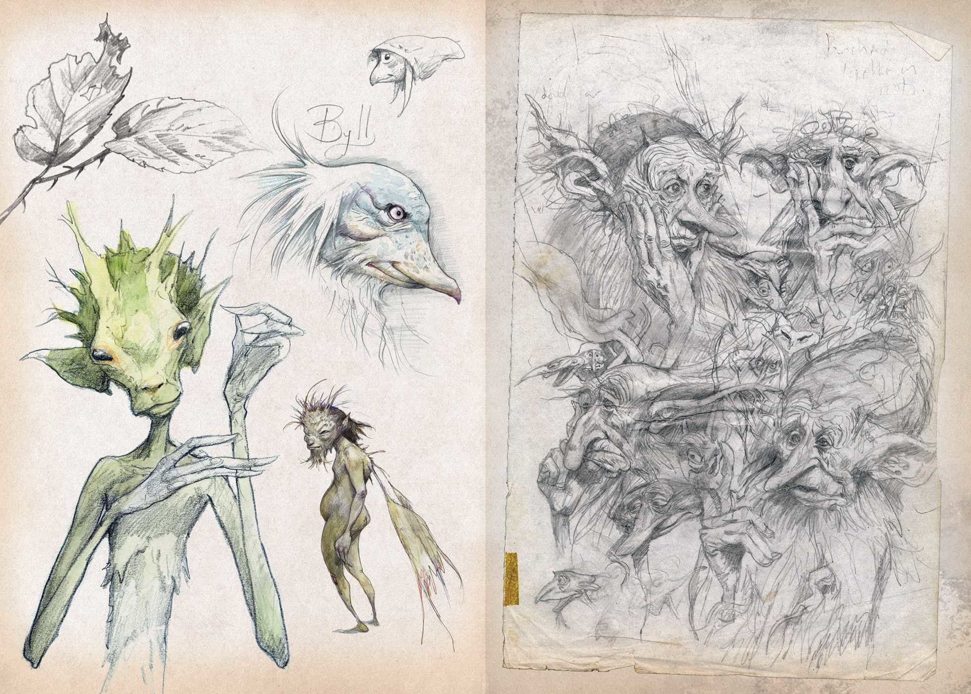 Brian Froud Deluxe Hardcover Sketchbook