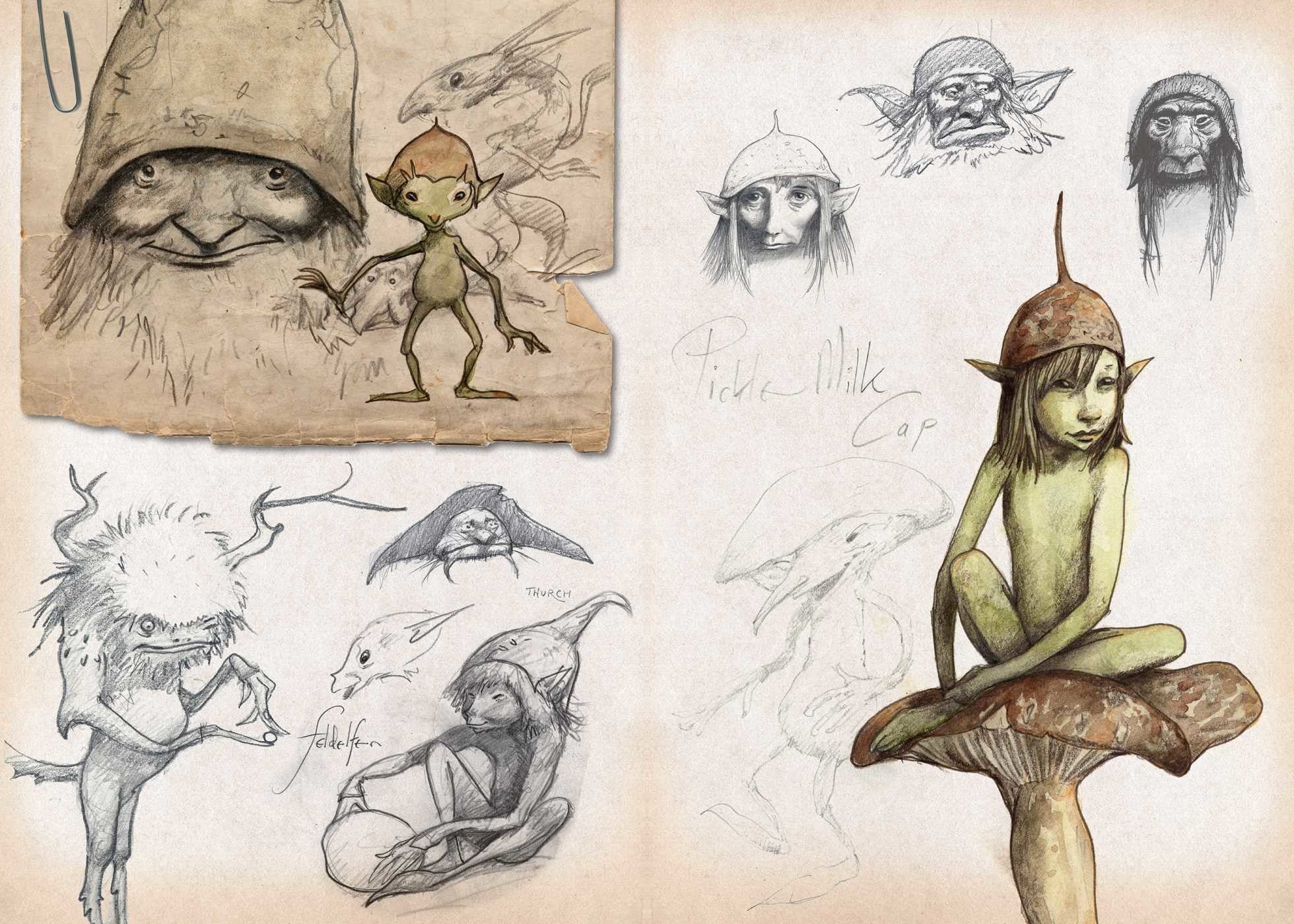 Brian Froud Deluxe Hardcover Sketchbook