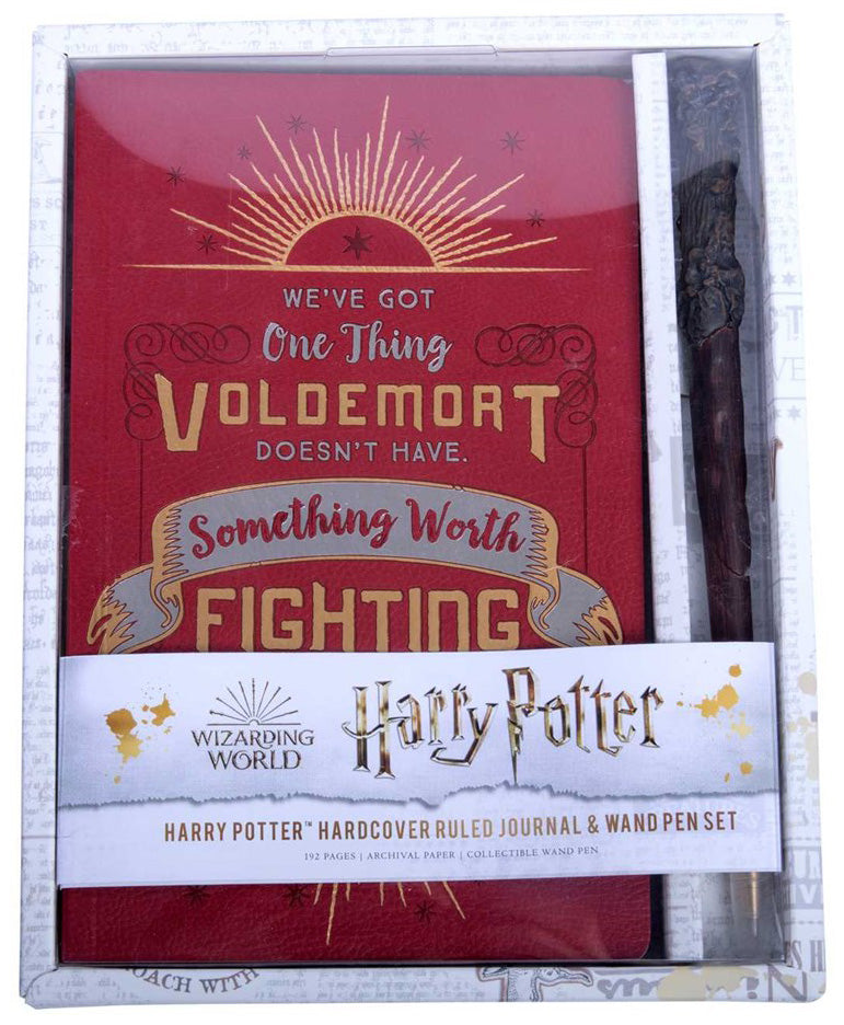 Harry Potter Hardcover Journal & Wand Pen Set