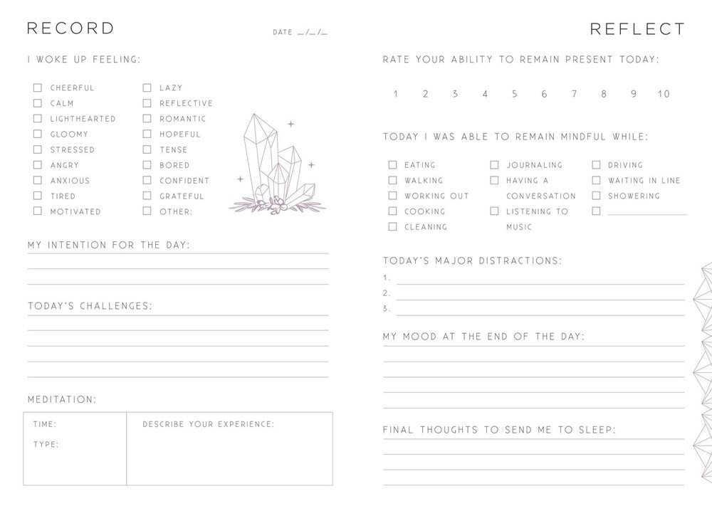 Mindfulness: A Day and Night Reflection Journal