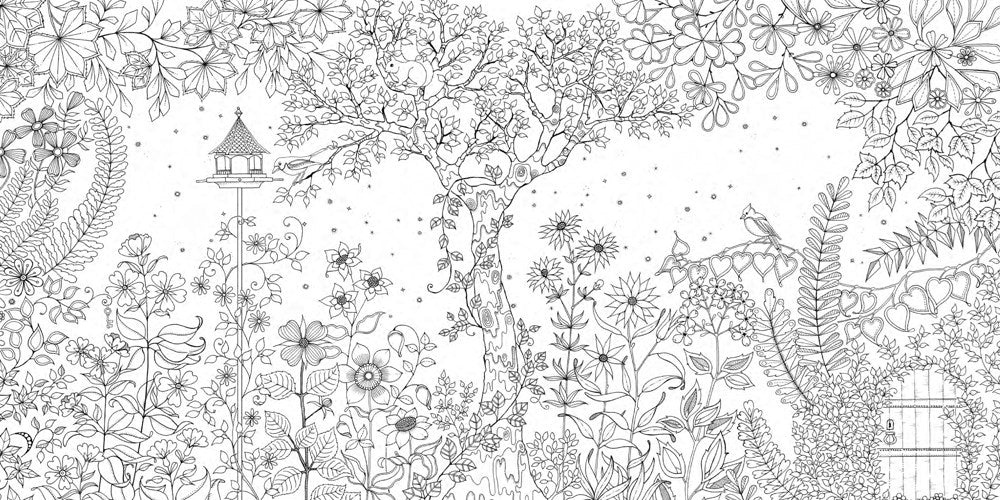 Secret Garden Coloring Book