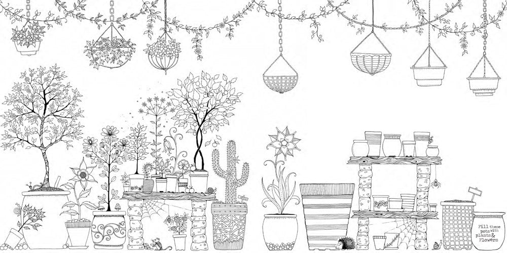 Secret Garden Coloring Book