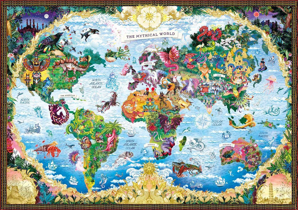 The Mythical World Puzzle (1000 Pieces)