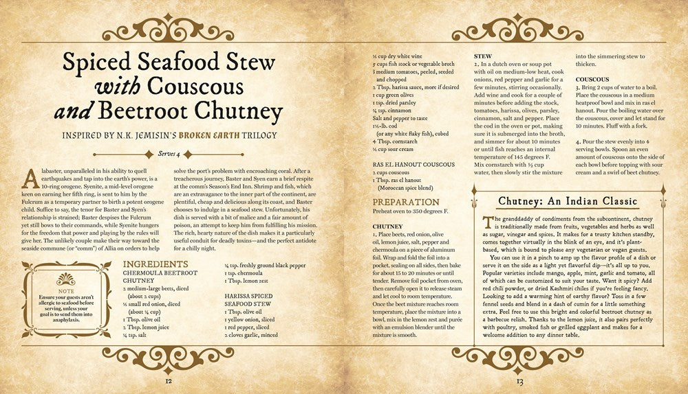 Cooking for Wizards, Warriors and Dragons